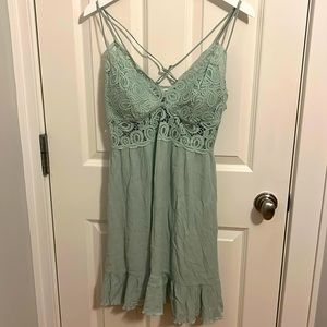 Victoria’s Secret PINK Lace Sundress Mint XL